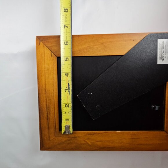 Aaron Brothers “Tropical Honey” 5x7 Frame – Bamboo-Inspired Warm Wood Style - Picture 9 of 11
